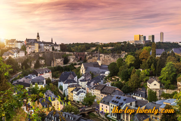 Luxembourg Luxemburg teuer